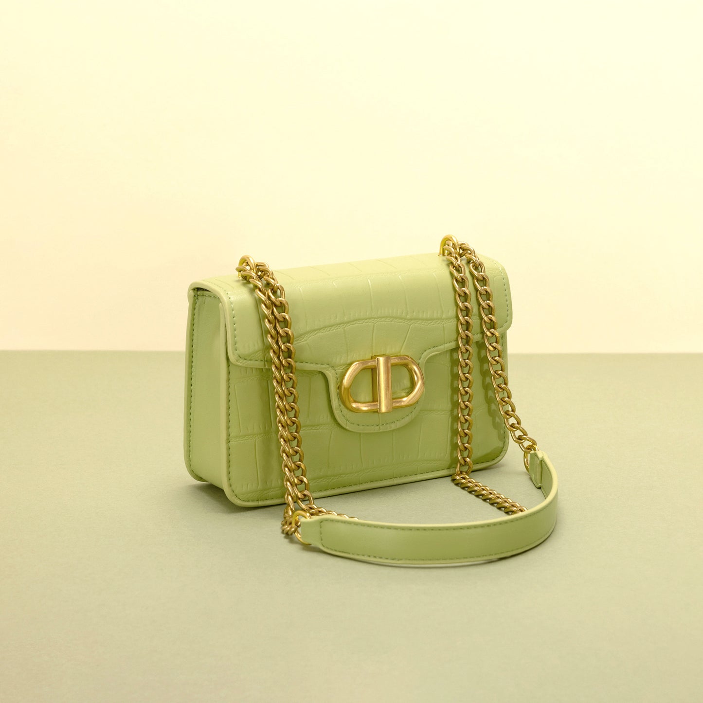 Niche Western Style Chain Female Korean Crossbody Bags
