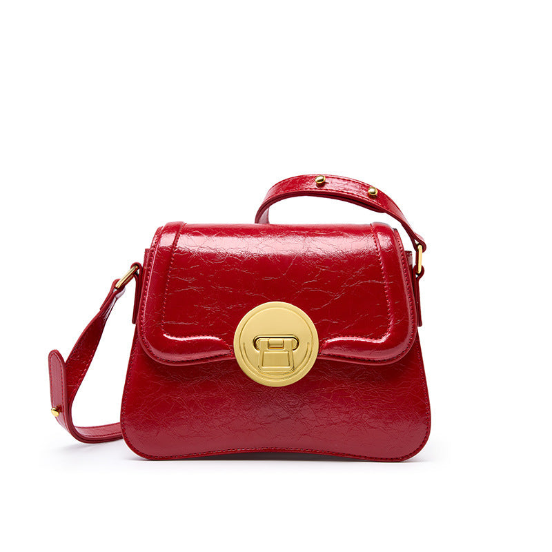 Women's Yan Commuter Cowhide Underarm Niche Shoulder Bags