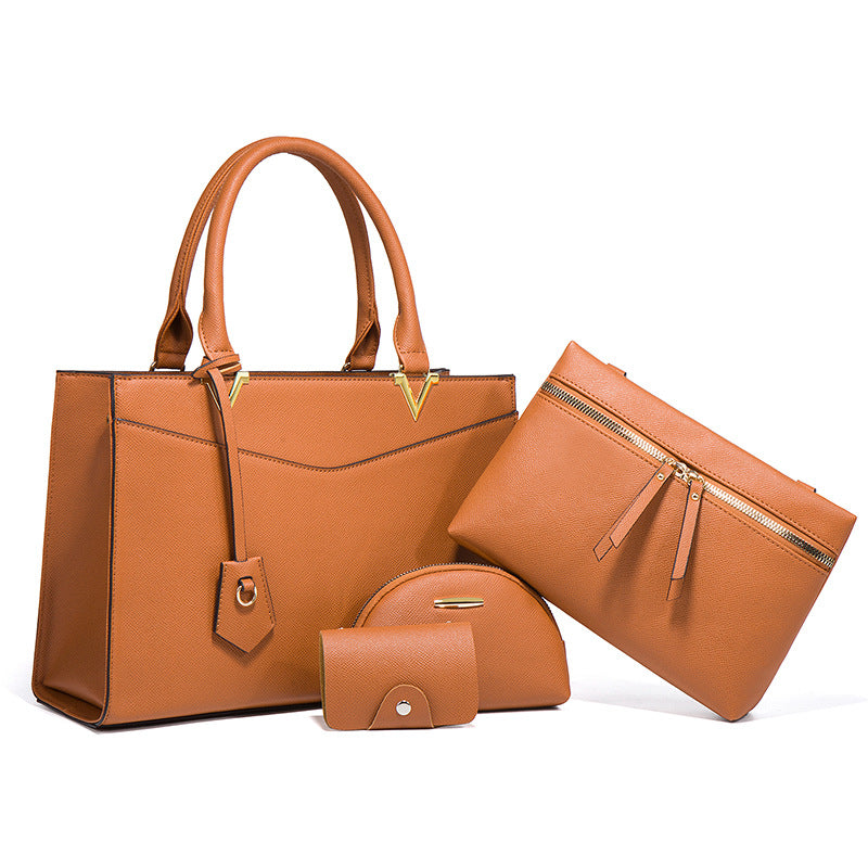 Women's Fashion Large Capacity Set Mother Handbags
