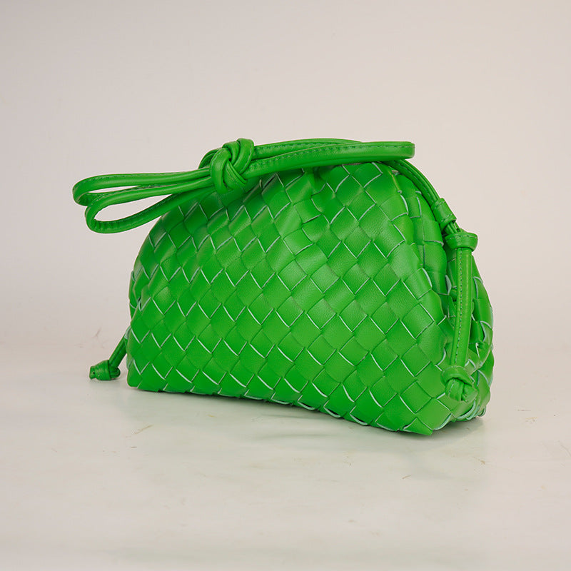 Women's Woven Cloud Korean Fashion Dumpling Underarm Crossbody Bags