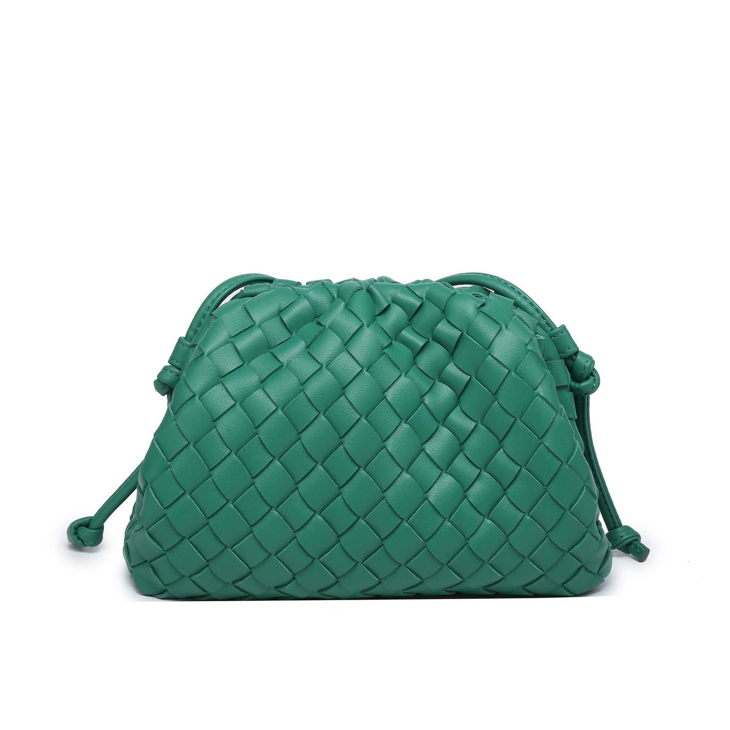 Women's Hand-woven Cloud Stylish Textured High Dumpling Crossbody Bags
