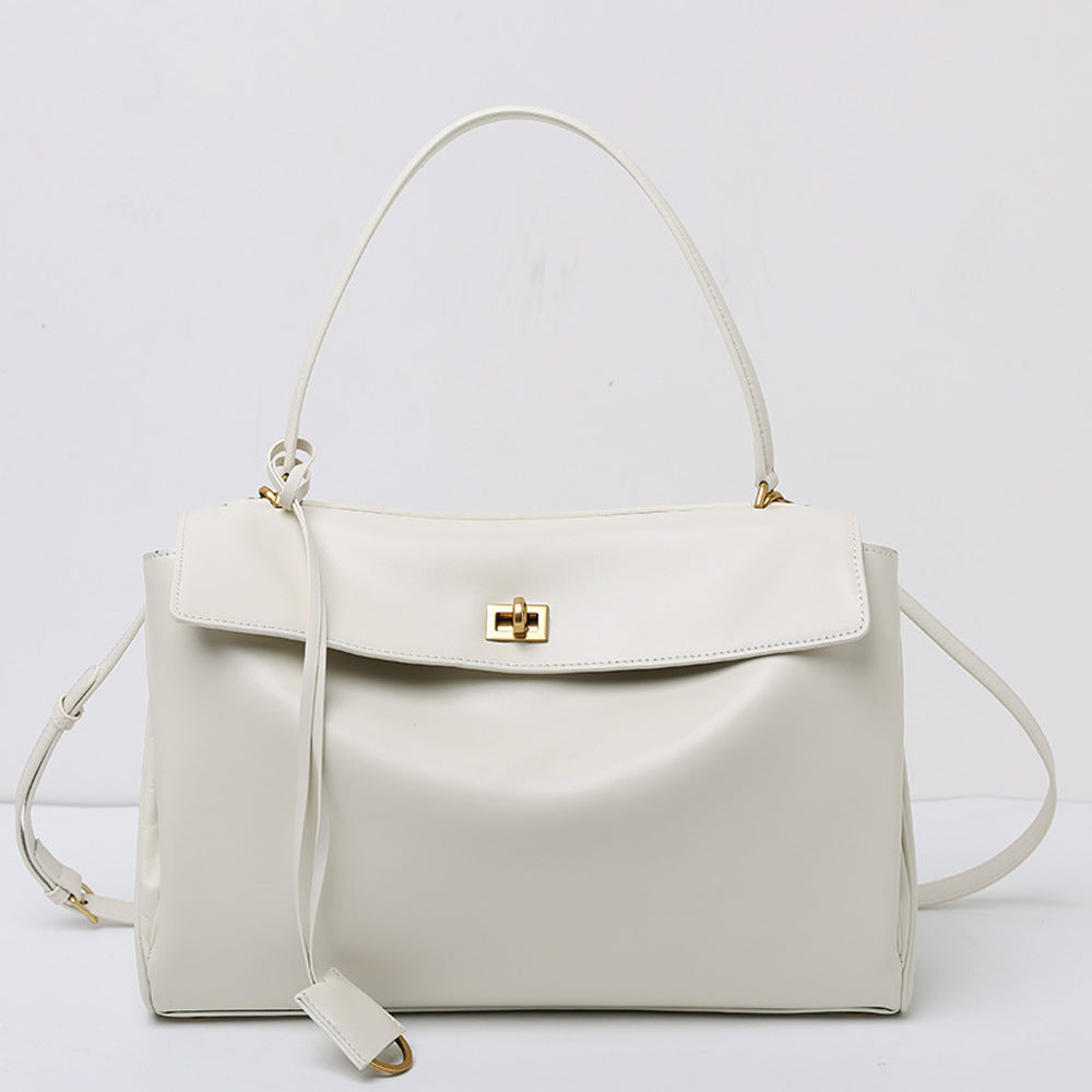 Women's Leather Large Capacity Portable Underarm Lazy Shoulder Bags