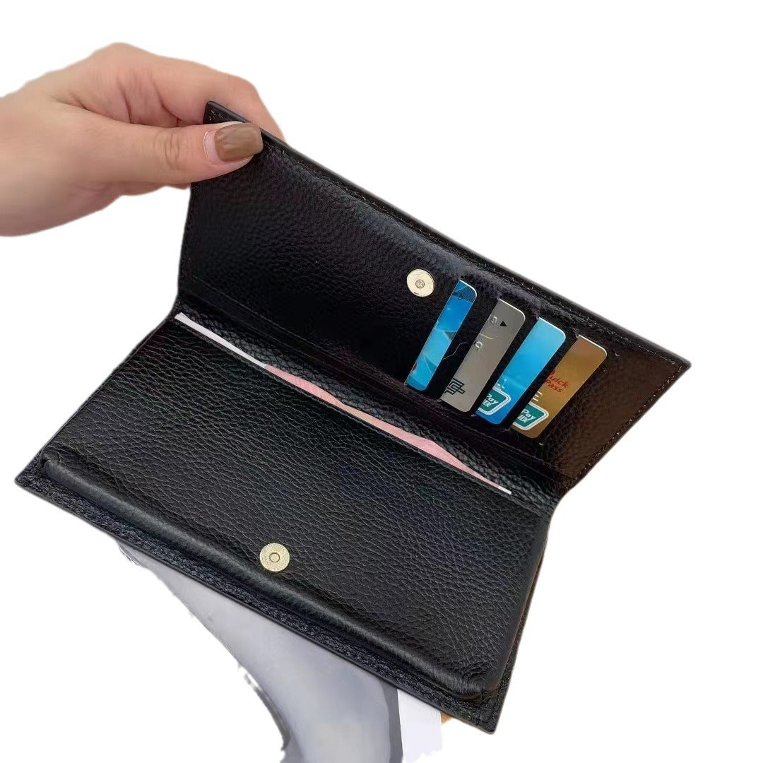 Creative Solid Color Magnetic Snap Male Female Stationery Simple Handbags