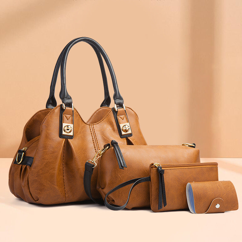 Stylish Charming Creative Retro Three-piece Fashion Shoulder Bags