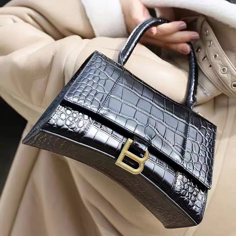 Women's Fashion Genuine Leather Crocodile Home Versatile Bags