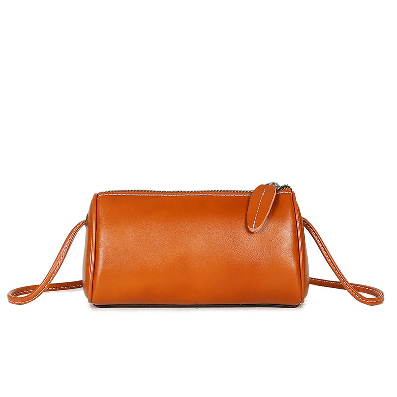 Women's Genuine Leather High-grade Retro Fashion Cowhide Crossbody Bags