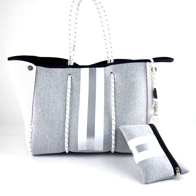 Neoprene Beach Printing Weekend Portable Seaside Handbags