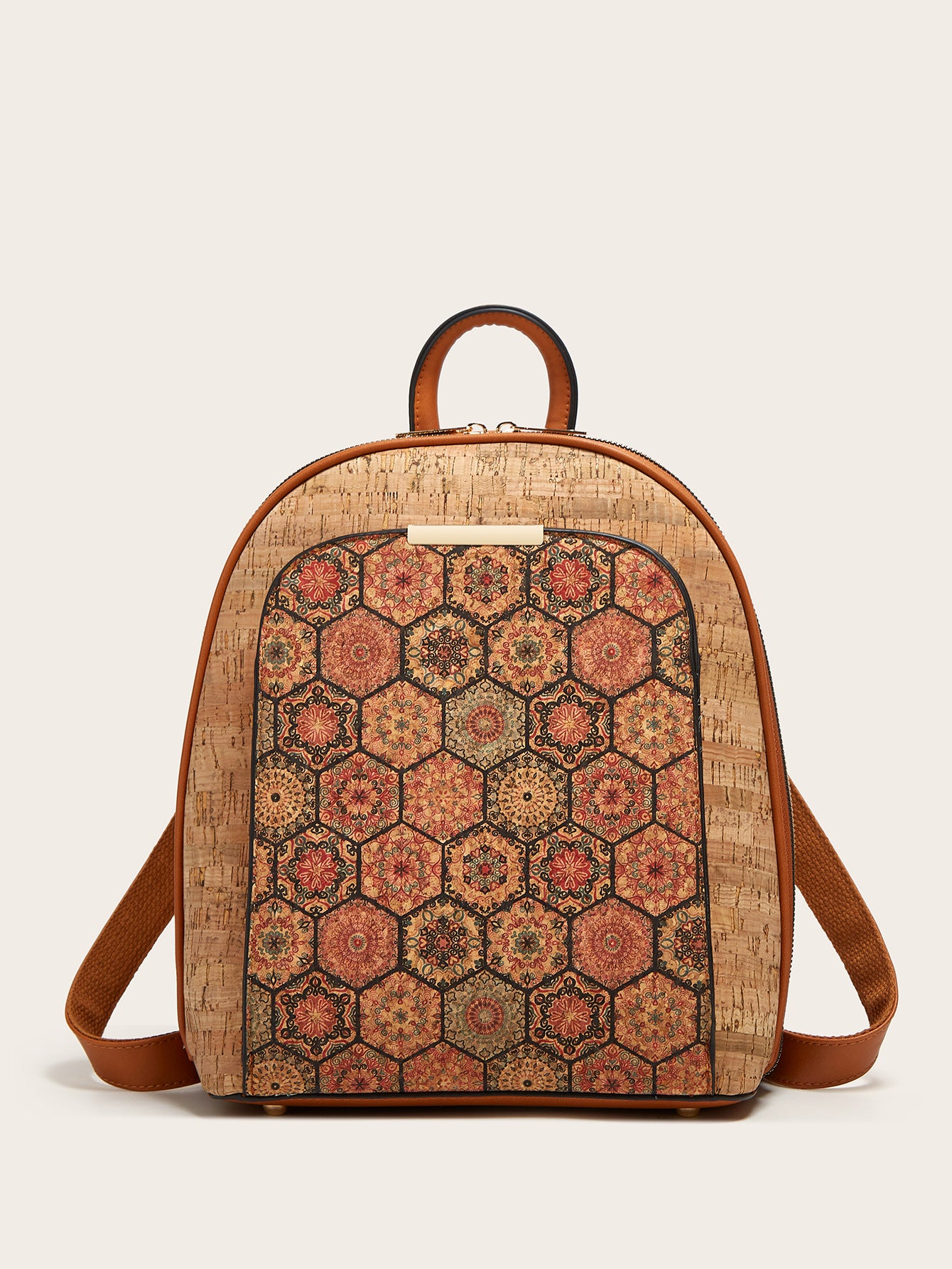Women's Printed Bark Fashion Personalized Large Capacity Backpacks