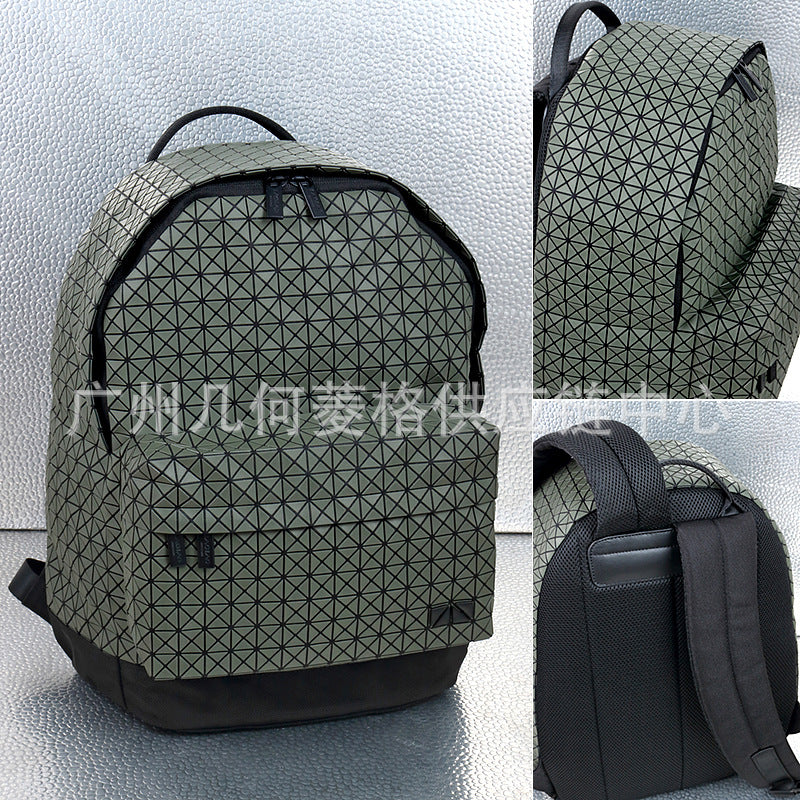 Geometric Rhombus Silicone Male Female Computer Bags