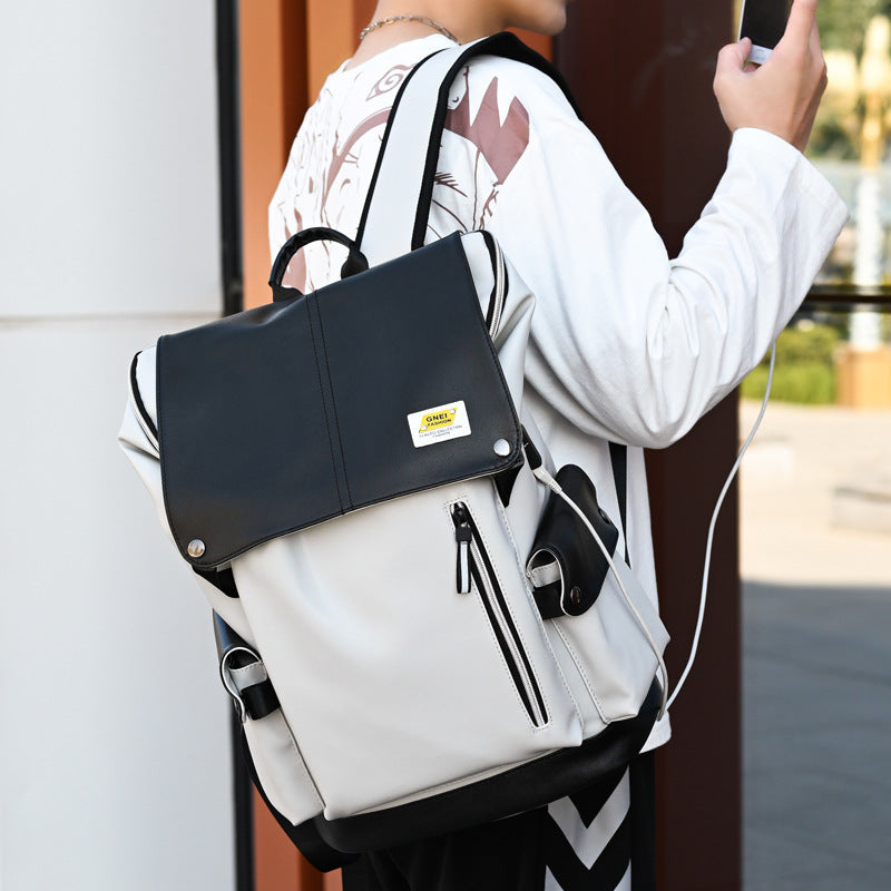 Women's & Men's & Large Capacity Korean Junior High Backpacks