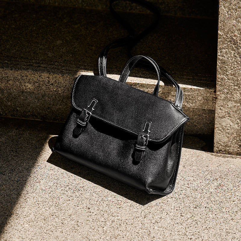 Vegetable Tanning Leather Simple Light Luxury Shoulder Bags