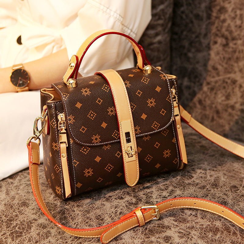 Women's Niche High-grade Korean Style Portable Large Handbags