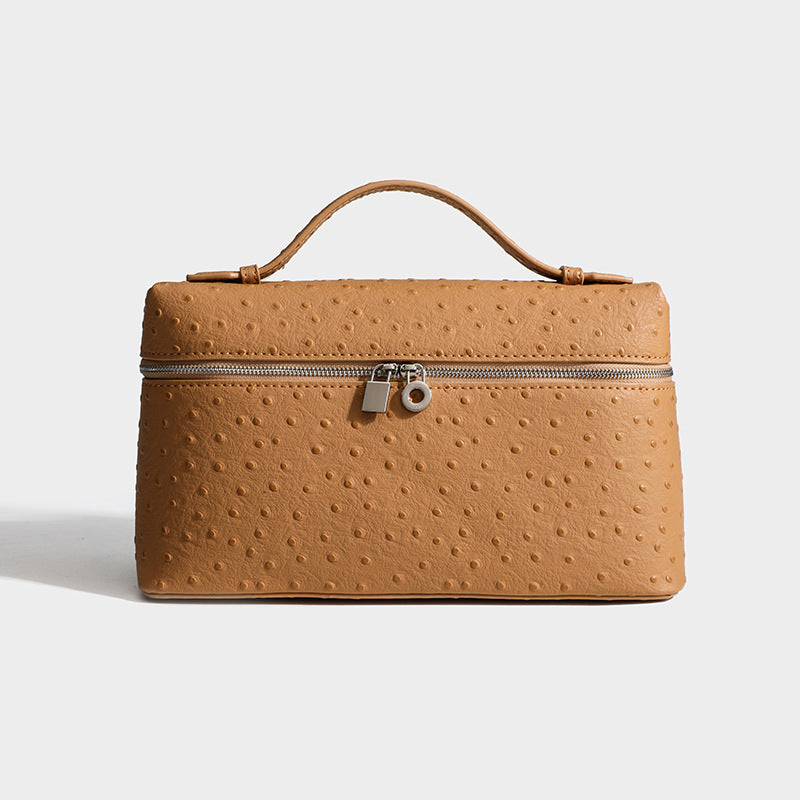 Genuine Leather Kelly Box Light Luxury Shoulder Bags