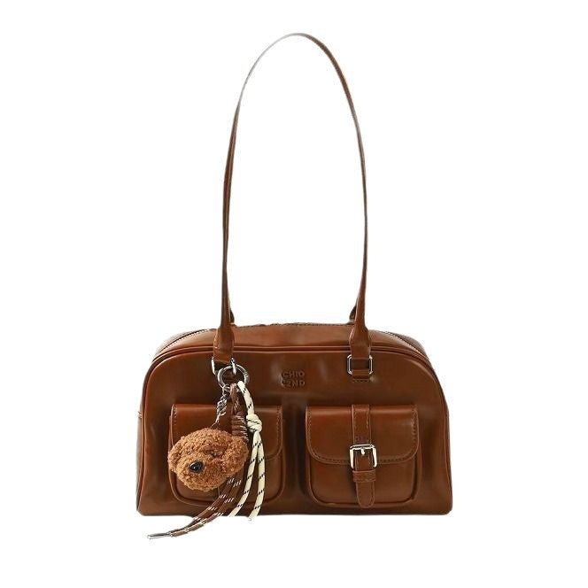 Women's Samba Lounge Pillow Autumn Retro Boston Shoulder Bags