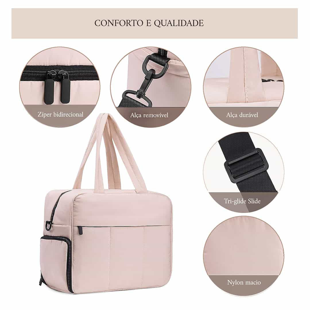 Women's Large Capacity Dry Wet Separation Portable Handbags