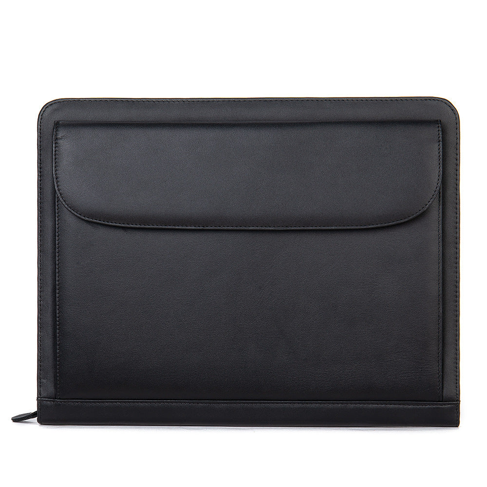 Men's Business Trip First Layer Cowhide Holding Bags
