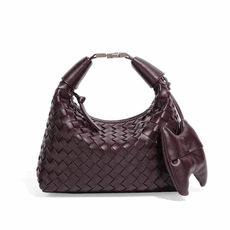 Women's Hand-woven Lunch Box Texture Trendy Handbags
