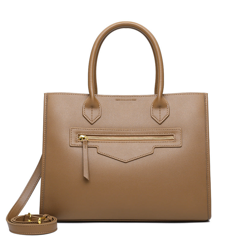 Women's Genuine Leather Summer Large Capacity Commuter Bags
