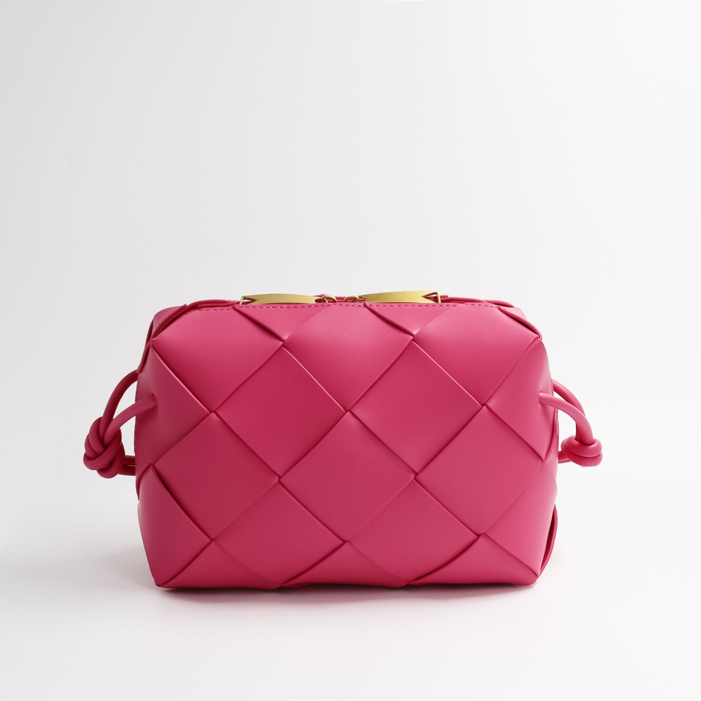 Women's Niche High-grade Genuine Leather Diamond Pattern Crossbody Bags