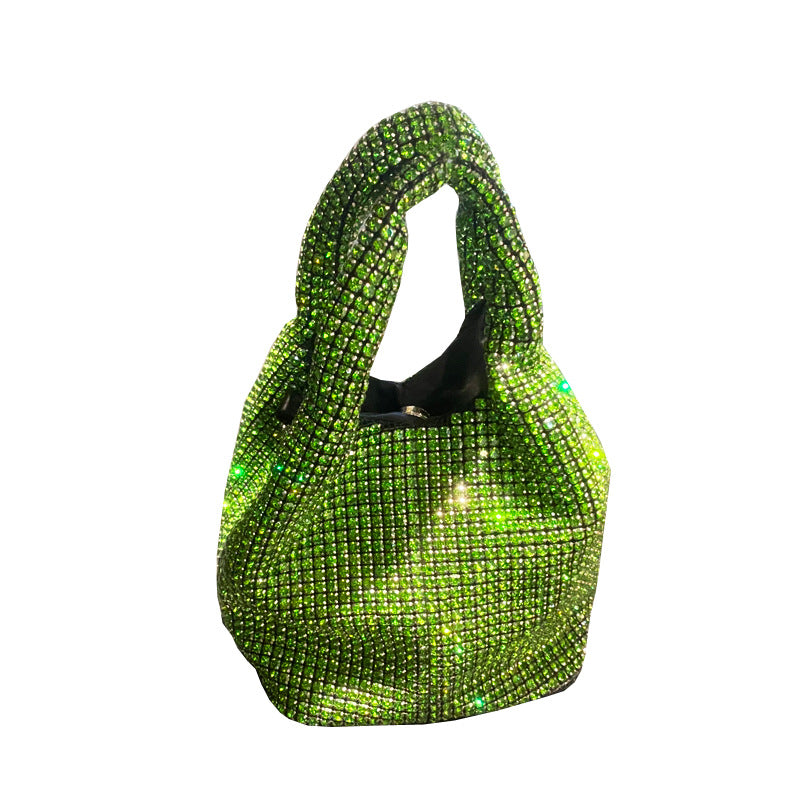 Women's Fashion Rhinestone Portable Chain Hand Shoulder Bags