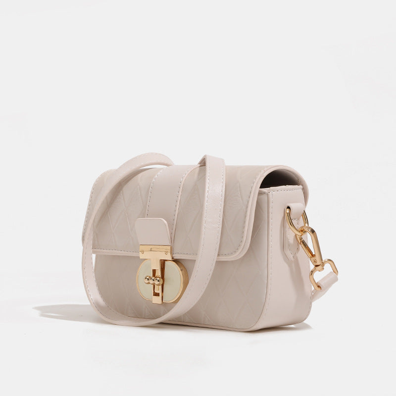 Peach Oolong French Underarm Advanced Texture Shoulder Bags