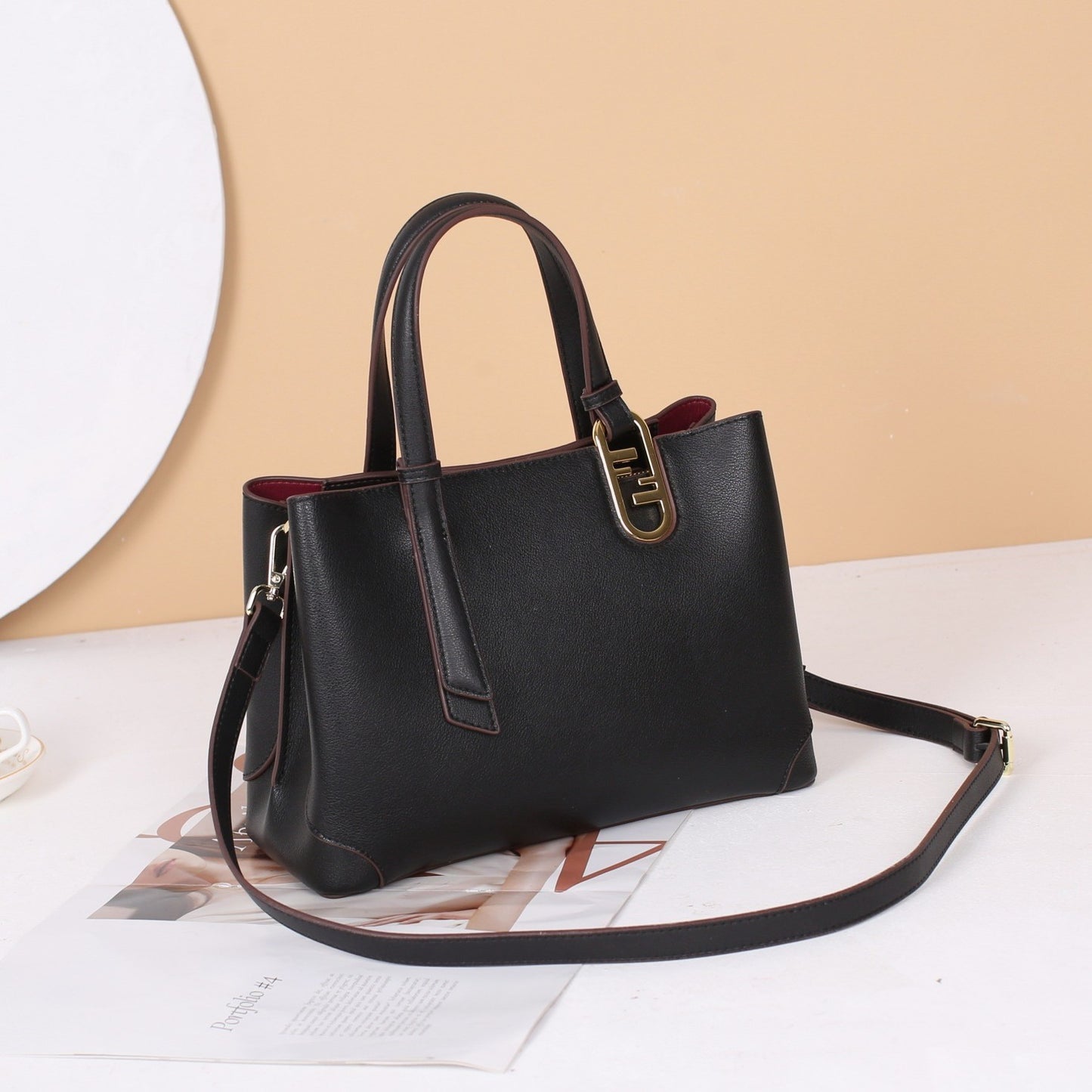 Women's Genuine Leather Fashion Elegant Mom Gift Crossbody Bags
