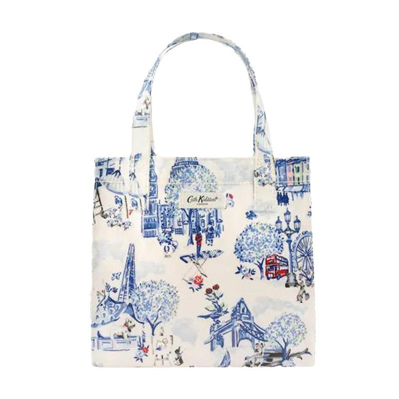 Cartoon Printed Lunch Canvas Waterproof Cute Handbags