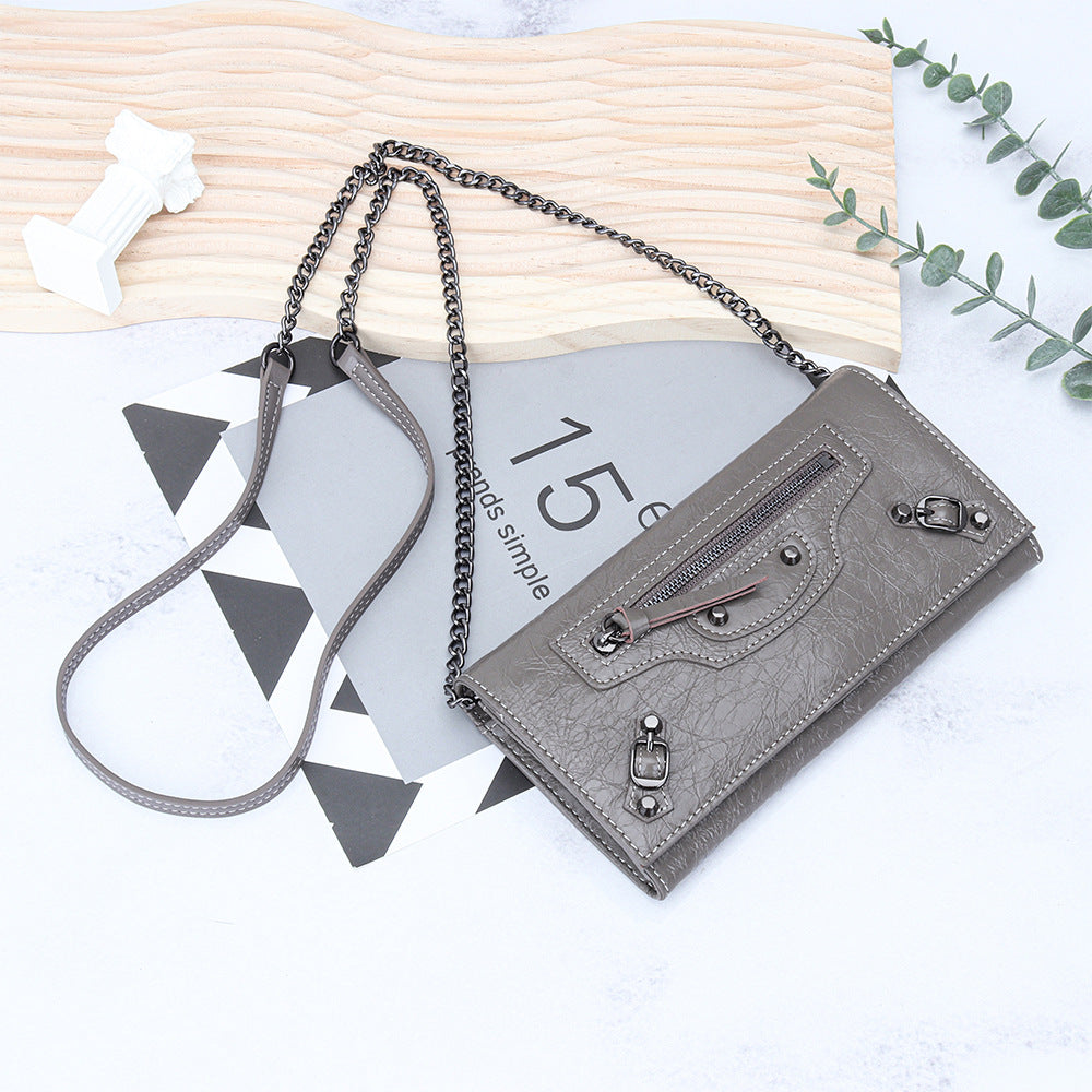 Women's Insertion Machine Car Chain Fashion Large Capacity Crossbody Bags