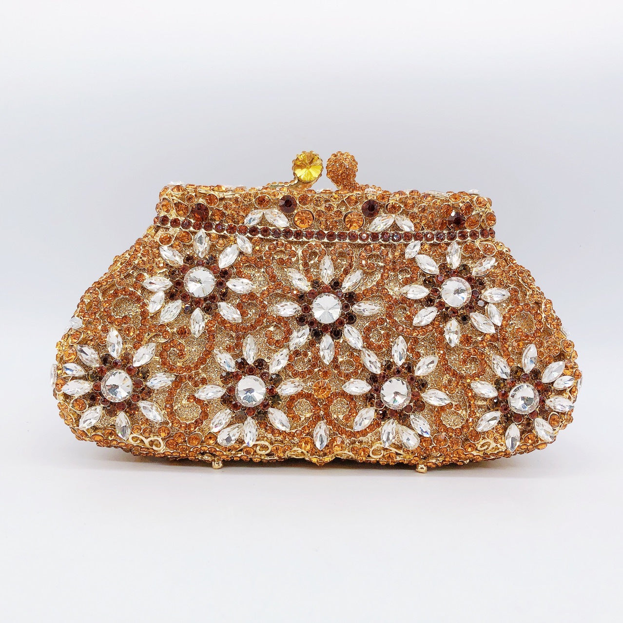 Women's Wei Mermaid Order Diamond Hollow Rhinestone Evening Bags