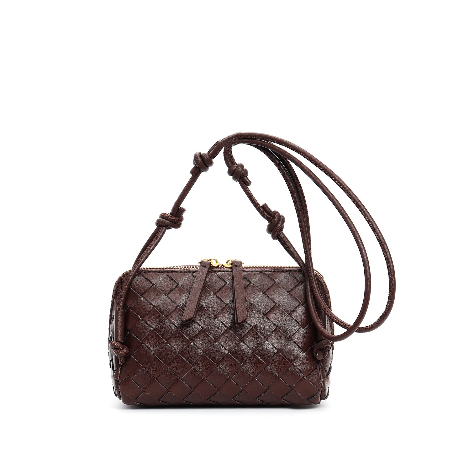 Woven Commuter Knotted Advanced Texture High Quality Shoulder Bags