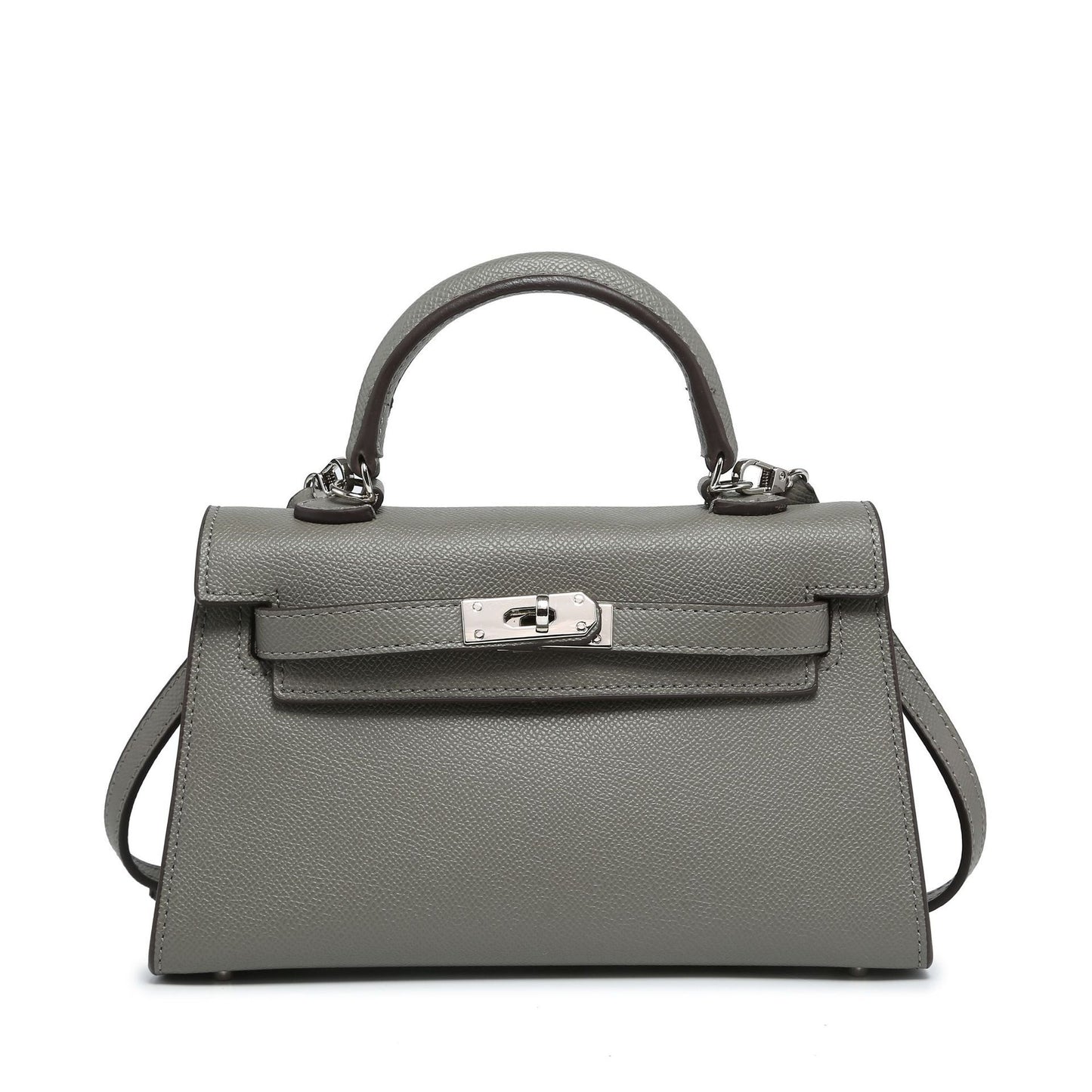 Second Generation Kelly Elephant Gray Advanced Shoulder Bags