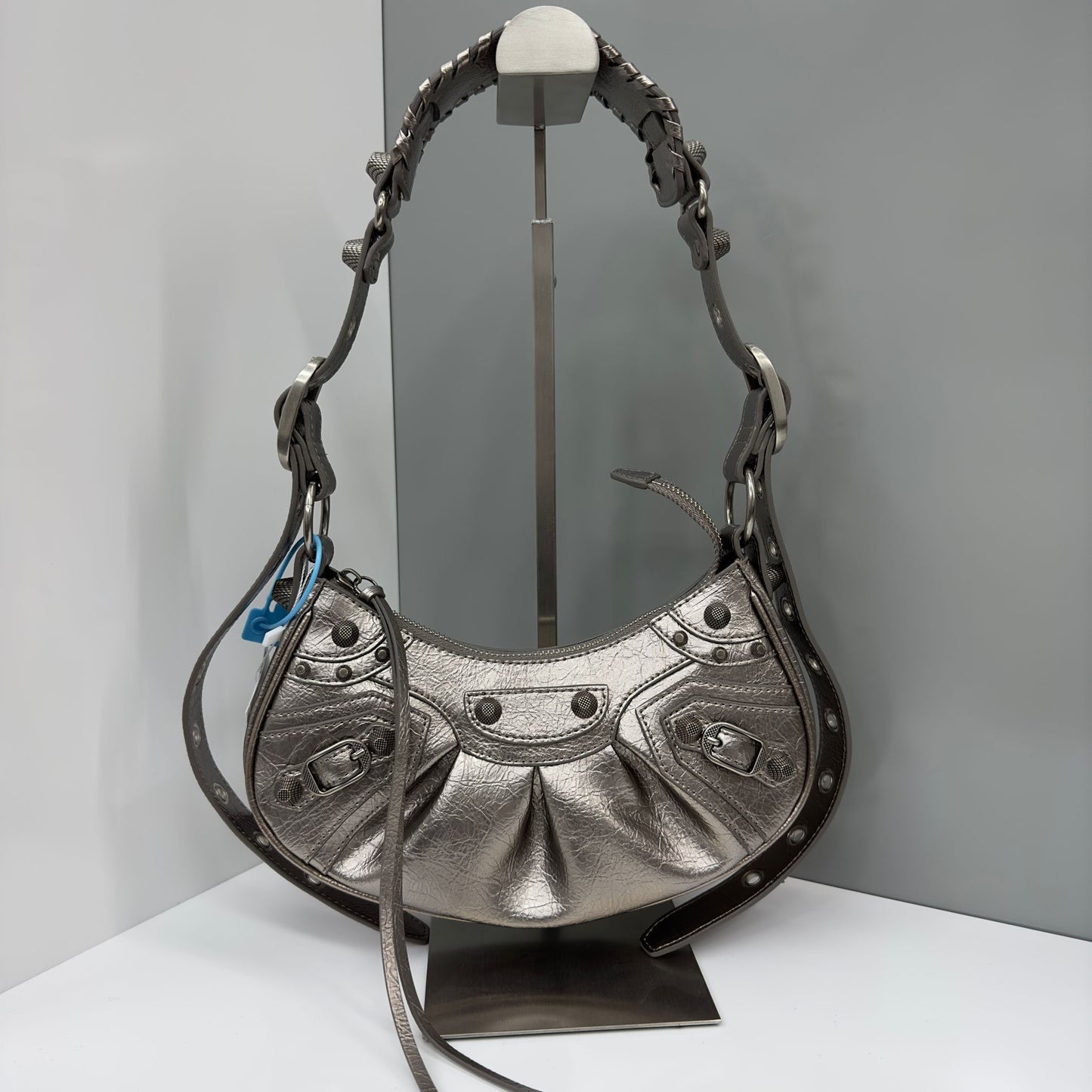 Women's Motorcycle Underarm Rivet Tassel Three-in-one January Shoulder Bags