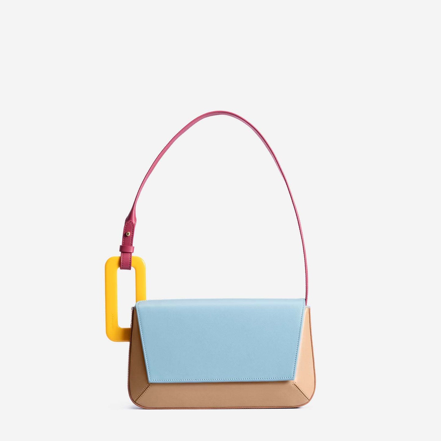 Women's Design Geometric Stitching High Sense Turkish Shoulder Bags