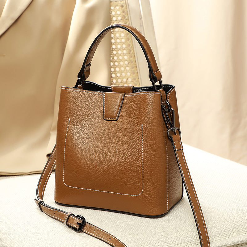 Women's Summer Tide Genuine Leather Fashion Simple Bags