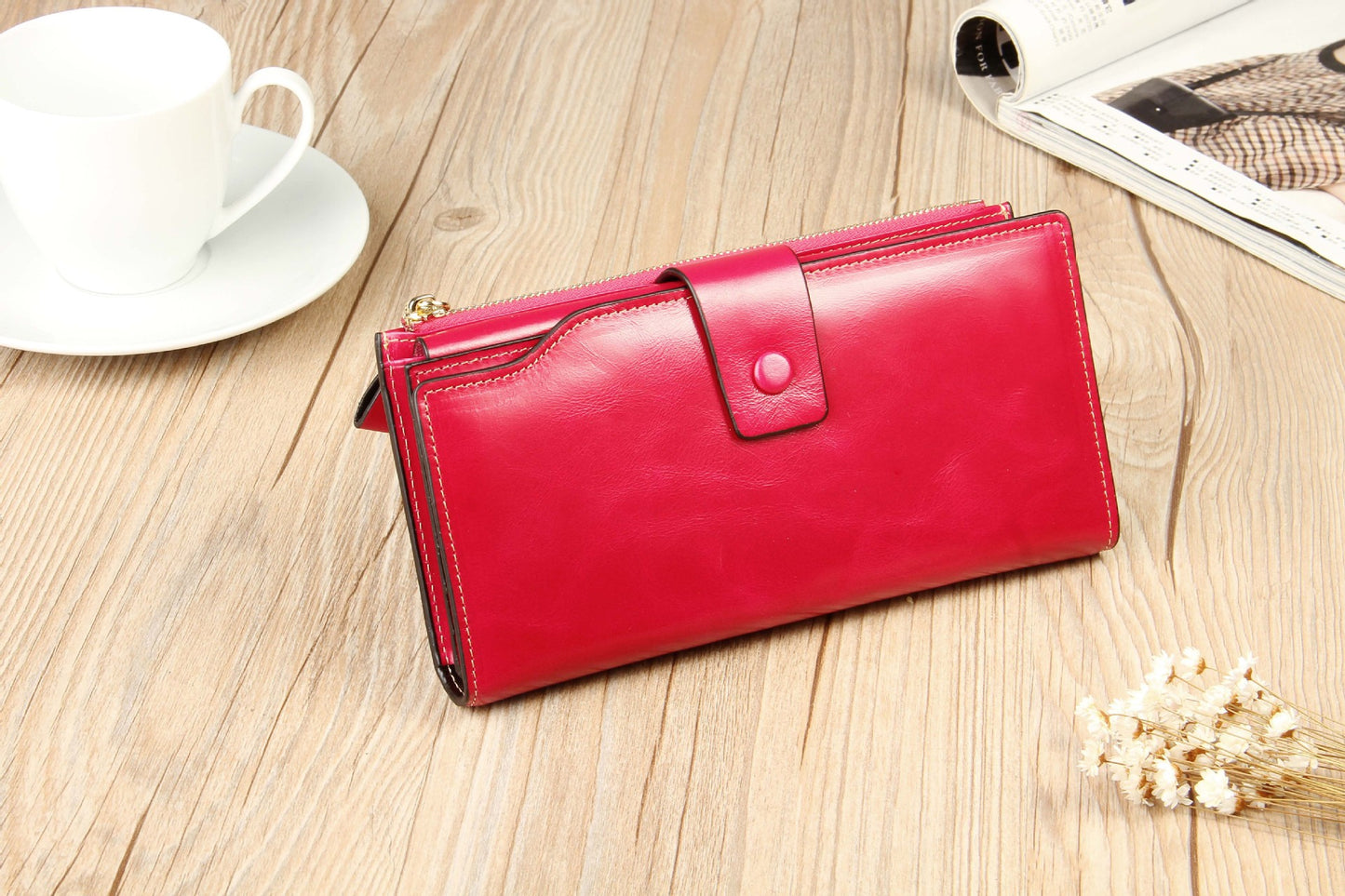 Women's New Swiping Long Large Capacity Ladies Wallets