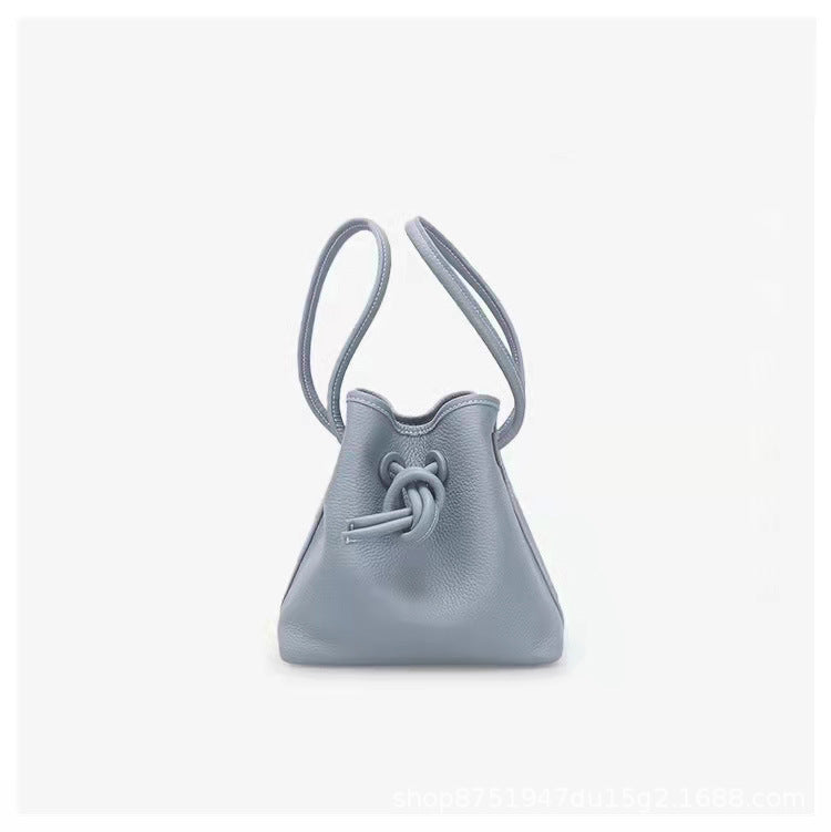 Women's Bends Hitches First Layer Cowhide Vegetable Shoulder Bags