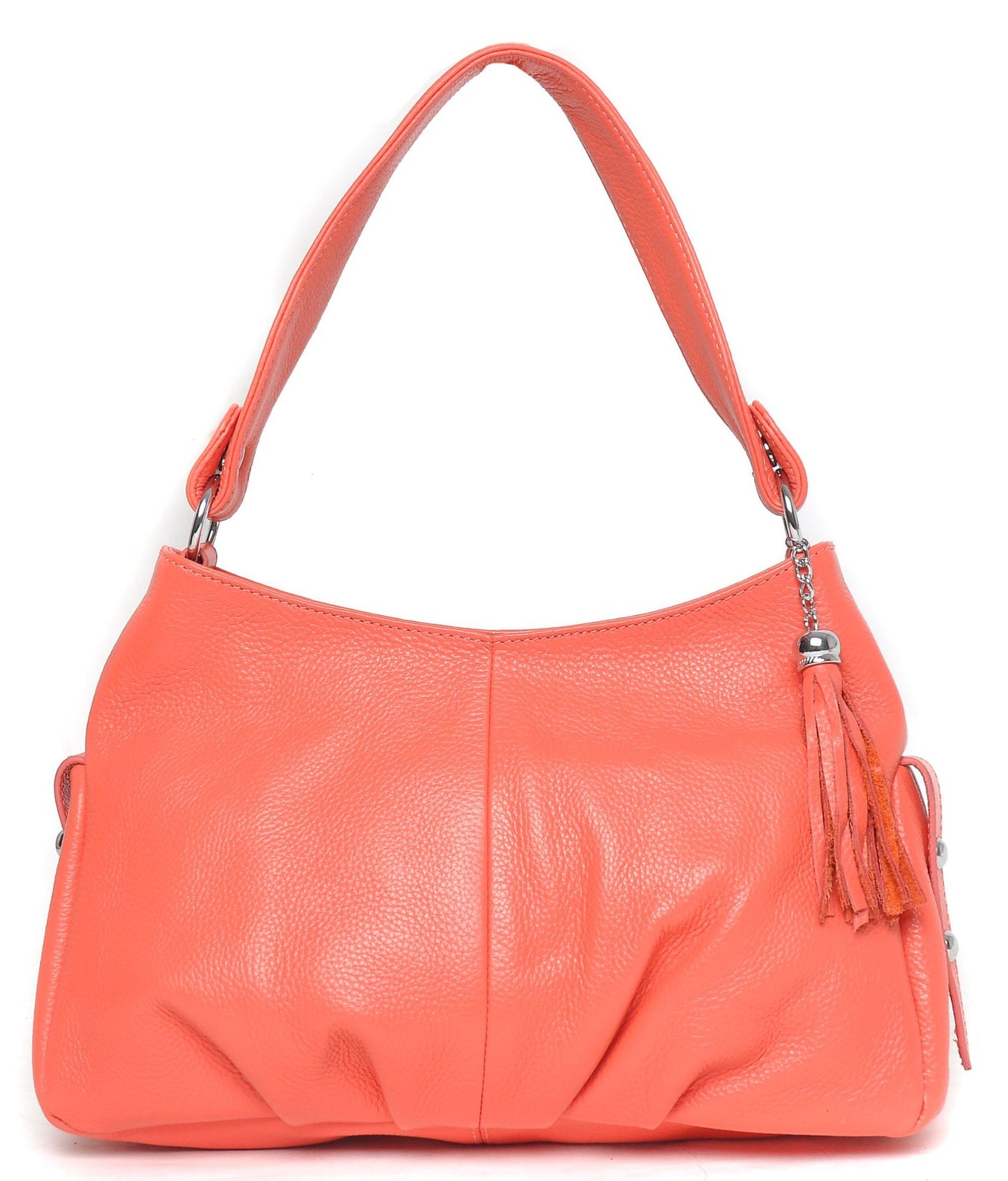 Women's Unique Underarm Cowhide Fashion Leather Shoulder Bags