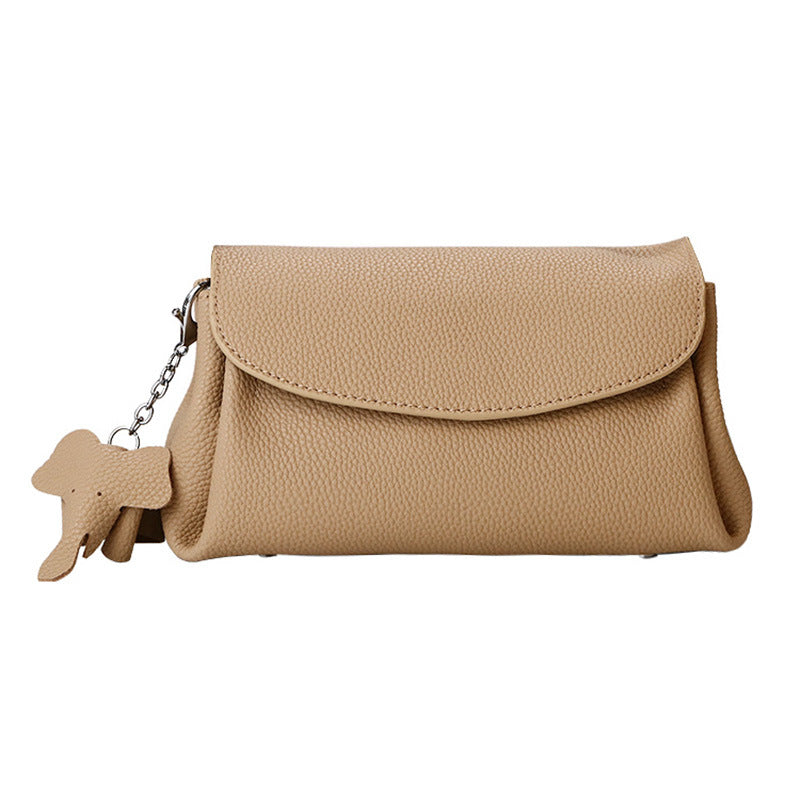 Women's Layer Cowhide Leather Western Style Stylish Shoulder Bags
