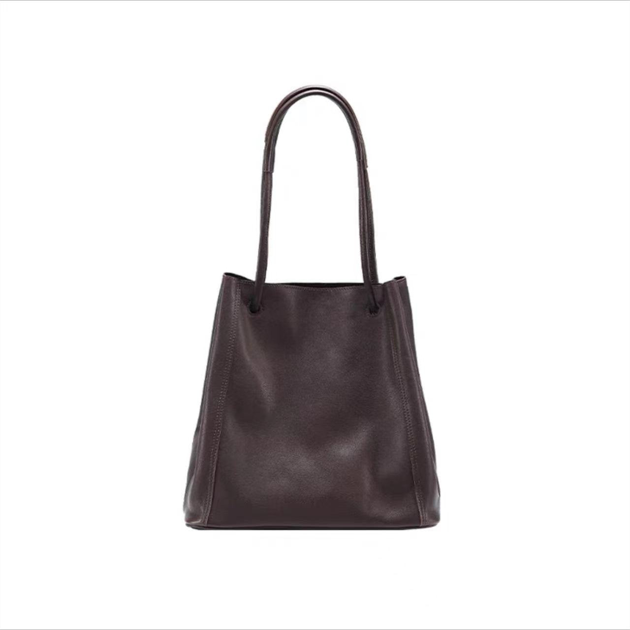 Women's Lazy Full Series Genuine Leather Large Bags