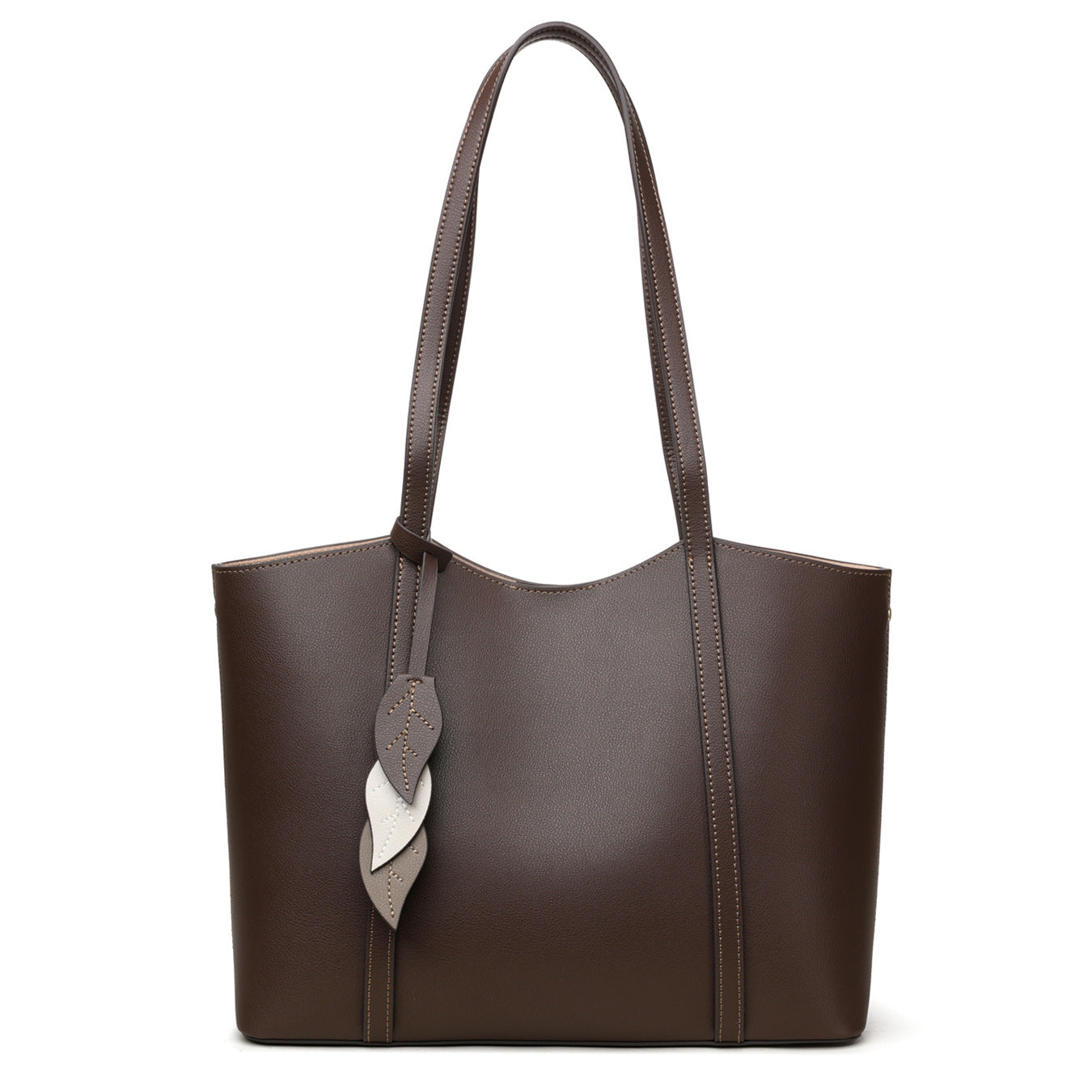 Women's Cowhide Daily Large Capacity Totes Shoulder Bags