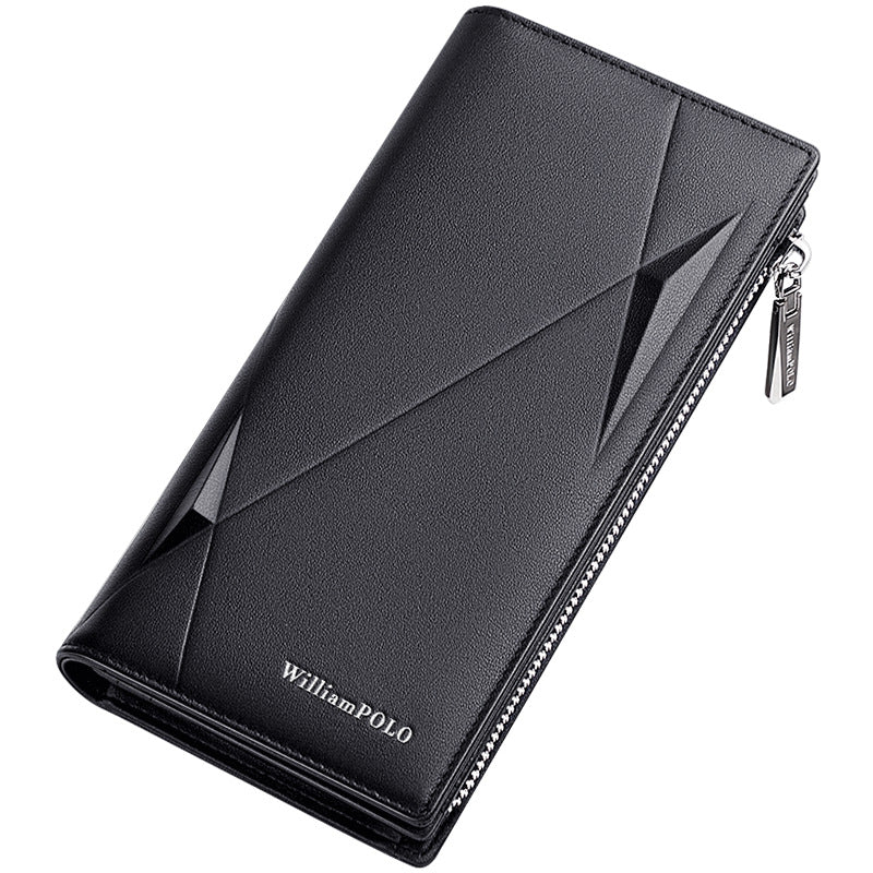 Men's Emperor Paul Long Genuine Leather First Men's Wallets