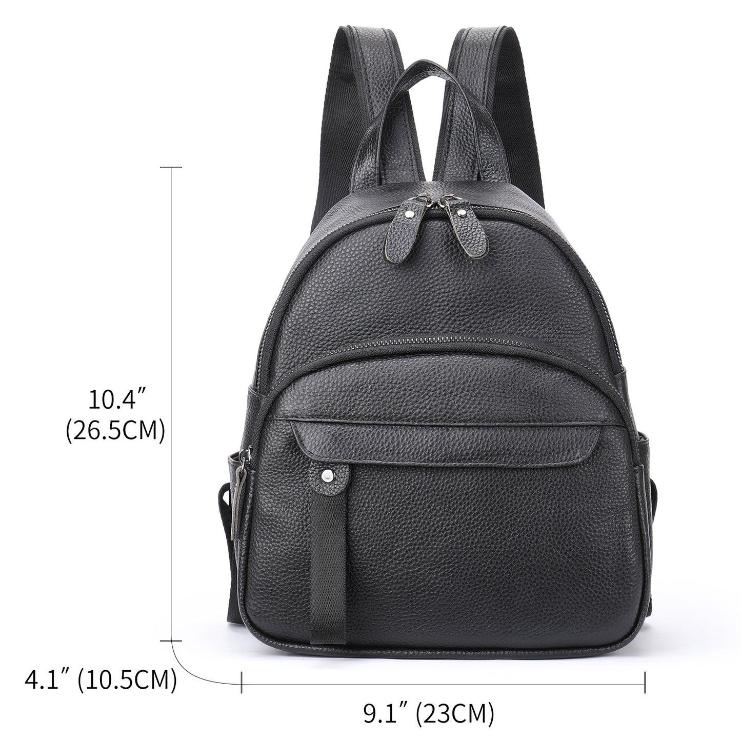 Women's First Layer Leather Genuine Fashion Backpacks