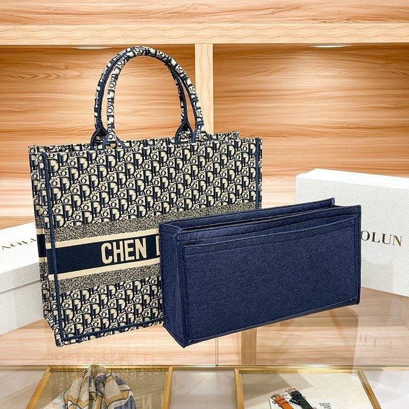 Women's Glamorous Large Capacity Embroidered Shopping Handbags