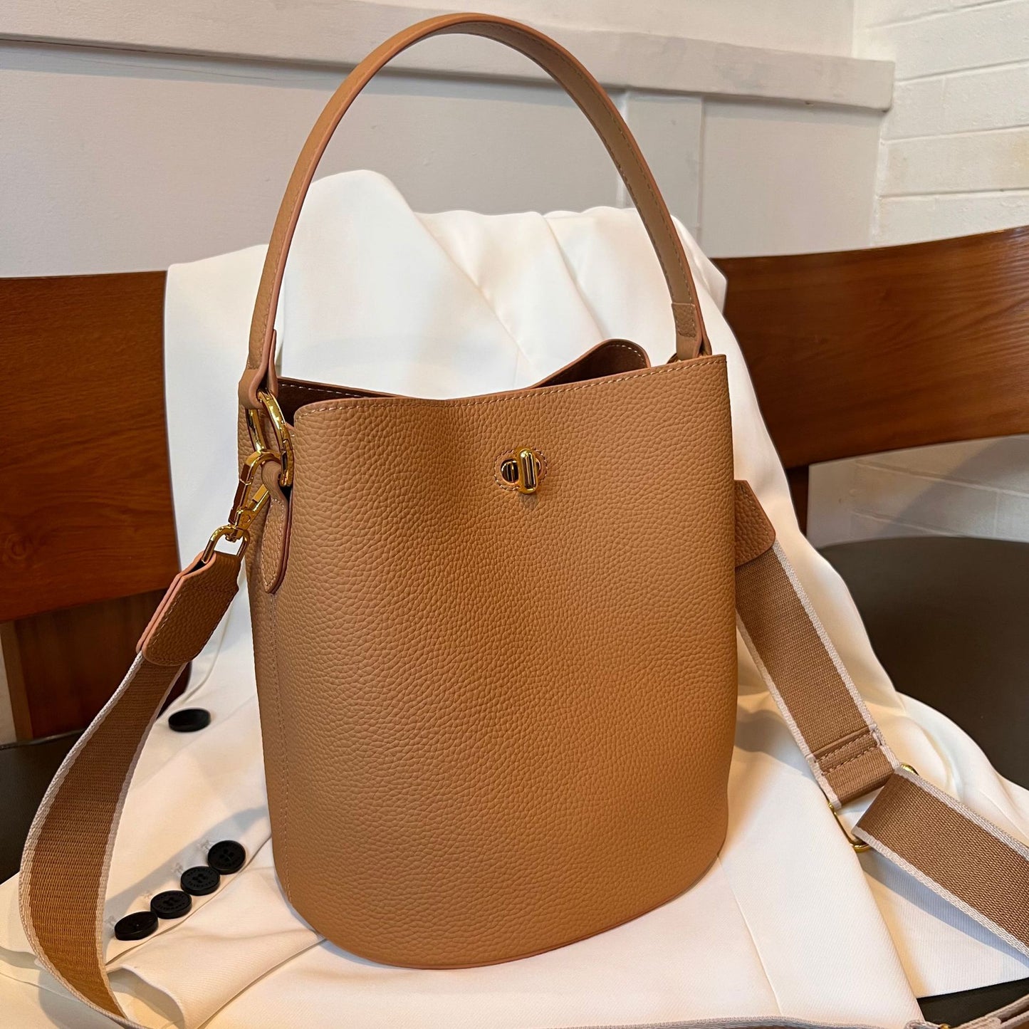 Women's Korean Style Simple Large Capacity Shoulder Bags