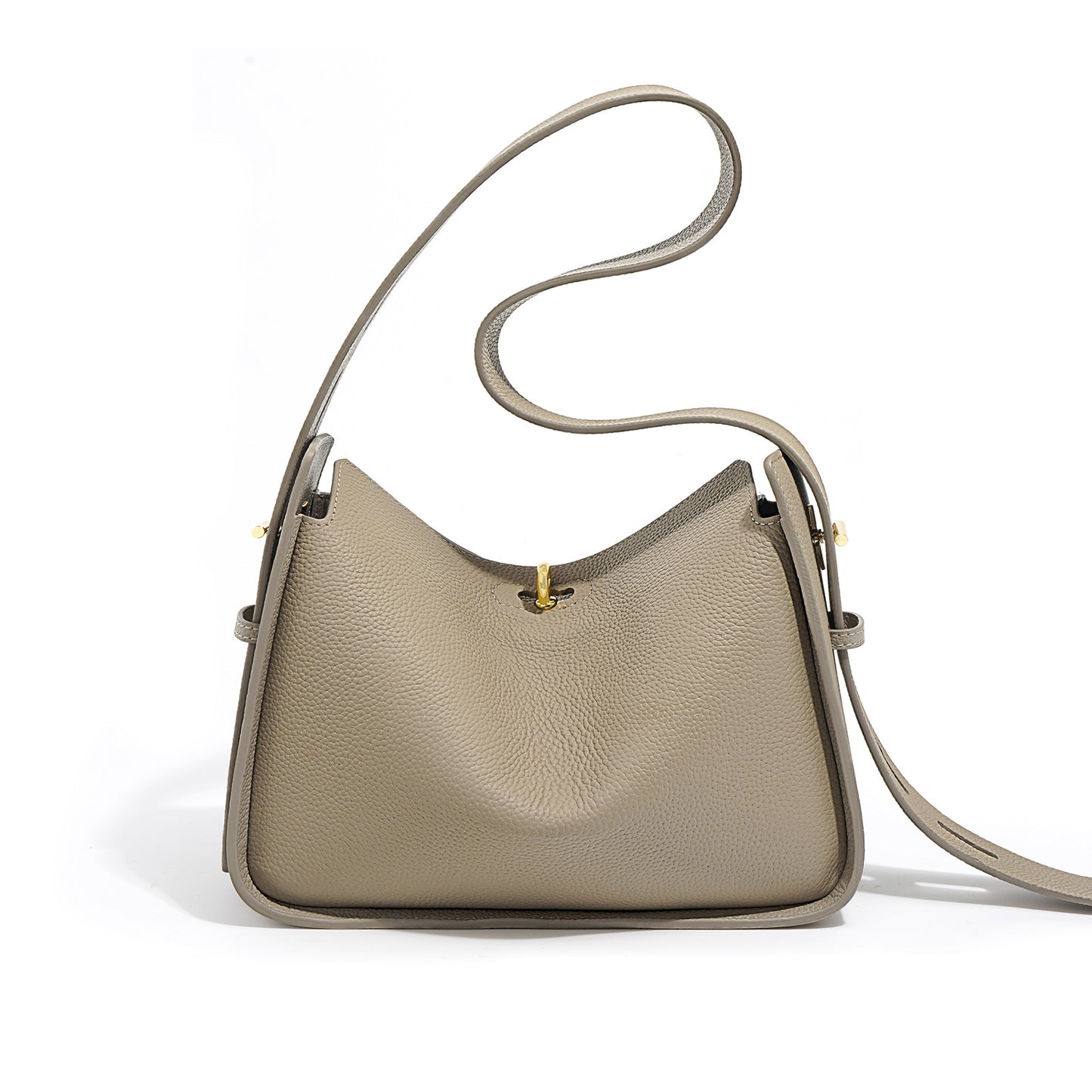 Design Leather Fashion Genuine Portable Pillow Shoulder Bags