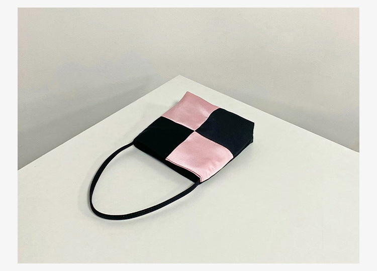 Silk Niche High-grade Cloth Cell Clutch Handbags