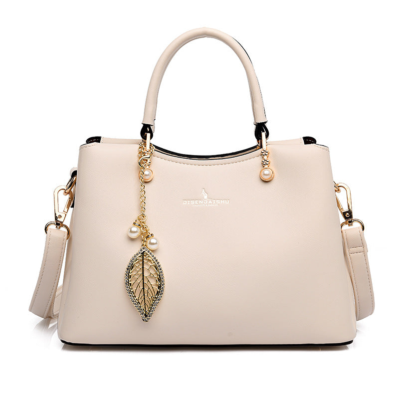 Women's Mother Soft Leather Generous Fashion Handbags