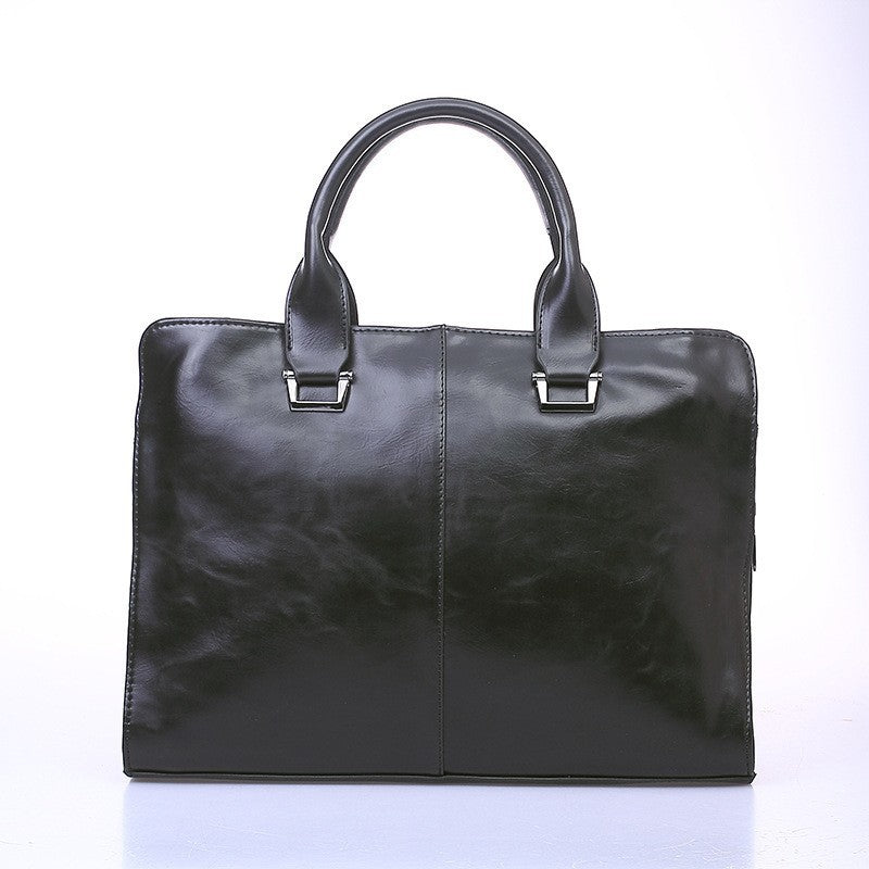 Men's Horizontal Business Computer One Retro Trendy Men's Handbags
