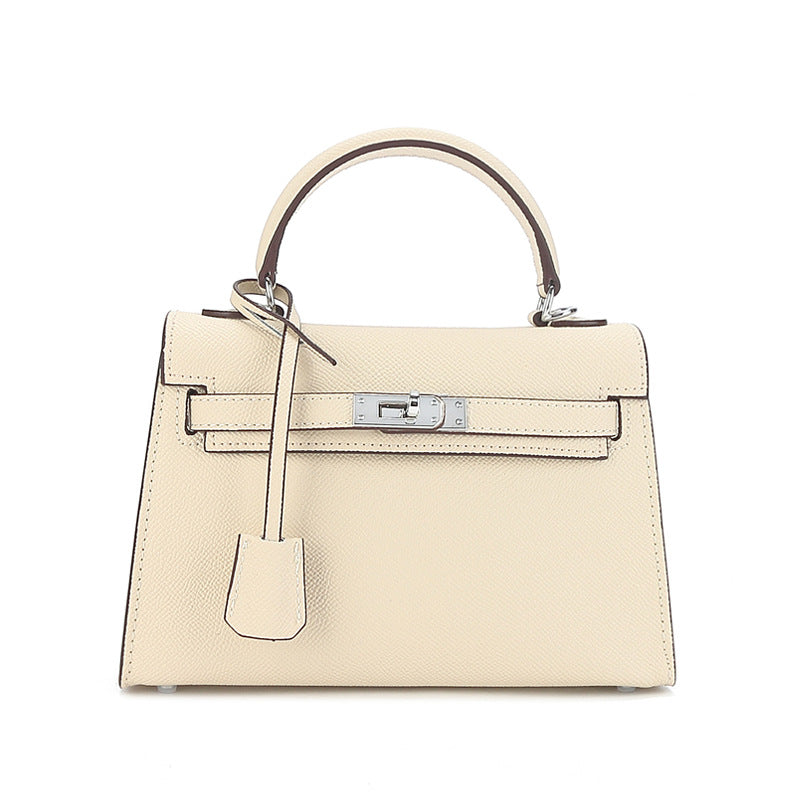 Sier Hardware Palm Pattern Second Generation Kai Mini Shoulder Bags