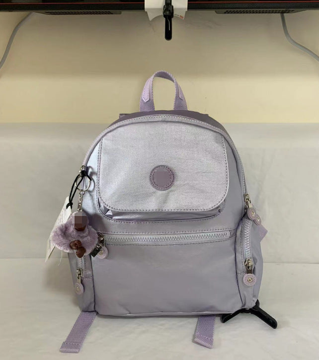 New Elegant Nylon Home Monkey Medium Backpacks